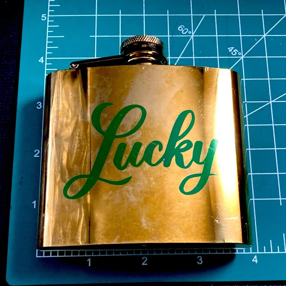 Lucky Metal Flask